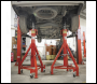 Sealey ASC120 High Level Commercial Vehicle Support Stand 12 Tonne