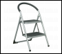 Sealey ASL2 Step Stool 2-Tread 150kg Capacity EN14183