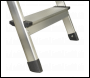 Sealey ASL3S Step Ladder 3-Tread Aluminium - EN 131