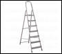 Sealey ASL7 Aluminium Step Ladder 7-Tread EN 131