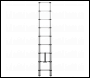Sealey ATL09 Aluminium Telescopic Ladder 9-Tread EN 131