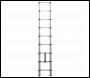 Sealey ATL09 Telescopic Ladder 9-Tread Aluminium - EN 131