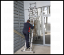 Sealey ATL11 Aluminium Professional Telescopic Ladder 11-Tread - EN 131