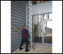 Sealey ATL11 Aluminium Professional Telescopic Ladder 11-Tread - EN 131