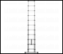 Sealey ATL11 Aluminium Telescopic Ladder 11-Tread EN 131