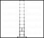 Sealey ATL11 Aluminium Professional Telescopic Ladder 11-Tread - EN 131