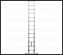 Sealey ATL13 Aluminium Professional Telescopic Ladder 13-Tread - EN 131