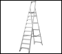 Sealey AXL10 Industrial Step Ladder 10-Tread Aluminium - EN 131