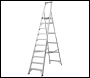 Sealey AXL10 Industrial Step Ladder 10-Tread Aluminium - EN 131