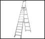 Sealey AXL12 Industrial Step Ladder 12-Tread Aluminium - BS EN 131