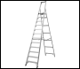 Sealey AXL12 Industrial Step Ladder 12-Tread Aluminium - BS EN 131