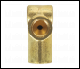 Sealey BC101003WAY 3-Way Brake Tube Connector M10 x 1mm