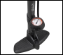 Sealey BC110 Track Pump with Dial Type Pressure Gauge