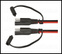 Sealey BCC1 12V Battery Charger Extension Cable SAE Connector Plugs 3m