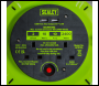 Sealey BCR10G 10m Cassette Type Cable Reel with Thermal Trip 2 x 230V & 2 x USB - Hi-Vis Green