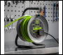 Sealey BCR153TG 15m Cable Reel with Thermal Trip 4 x 230V - Hi-Vis Green