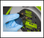 Sealey BCR153TG 15m Cable Reel with Thermal Trip 4 x 230V - Hi-Vis Green