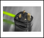 Sealey BCR25G 25m Cable Reel with Thermal Trip 4 x 230V - Hi-Vis Green