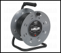 Sealey BCR50 Cable Reel 50m 4 x 230V 1.25mm² Thermal Trip