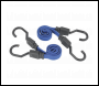 Sealey BCS15 Flat Bungee Cord Set 460mm 2pc