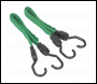 Sealey BCS16 Flat Bungee Cord Set 610mm 2pc