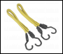 Sealey BCS18 Flat Bungee Cord Set 910mm 2pc
