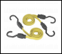 Sealey BCS18 Flat Bungee Cord Set 910mm 2pc