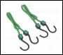Sealey BCS21 Bungee Cord Set 610mm 2pc