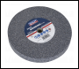 Sealey BG200/16 Grinding Stone Ø200 x 25mm Ø16mm Bore A36Q Coarse