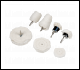 Sealey BGPW08 Polishing Wheel Set 8pc