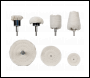 Sealey BGPW08 Polishing Wheel Set 8pc
