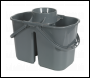 Sealey BM07 Mop Bucket 15L - 2 Compartment