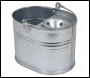Sealey BM08 Mop Bucket 13L - Galvanized