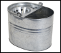 Sealey BM08 Mop Bucket 13L - Galvanized