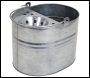 Sealey BM08 Mop Bucket 13L - Galvanized
