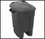 Sealey BM100 Refuse/Wheelie Bin 100L - Black