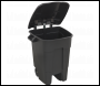 Sealey BM100 Refuse/Wheelie Bin 100L - Black