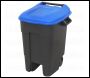 Sealey BM100B Refuse/Wheelie Bin 100L - Blue