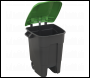 Sealey BM100G Refuse/Wheelie Bin 100L - Green