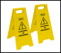 Sealey BM120 Wet Floor Signs - Pack of 2