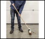 Sealey BM16SC Heavy-Duty Stiff/Hard Bristle Broom with Scraper 16 inch (405mm)