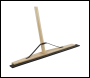 Sealey BM24RS Rubber Floor Squeegee with Wooden Handle 24 inch (600mm)