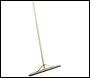 Sealey BM24RS Rubber Floor Squeegee with Wooden Handle 24 inch (600mm)