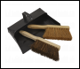 Sealey BM26 Dustpan & Brushes Metal