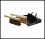 Sealey BM26 Dustpan & Brushes Metal