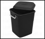 Sealey BM50 Refuse/Storage Bin 50L - Black