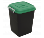 Sealey BM50G Refuse/Storage Bin 50L - Green