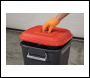 Sealey BM50R Refuse/Storage Bin 50L - Red