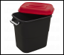 Sealey BM75R Refuse/Storage Bin 75L - Red