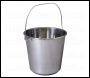 Sealey BM8L Stainless Steel Bucket 12L